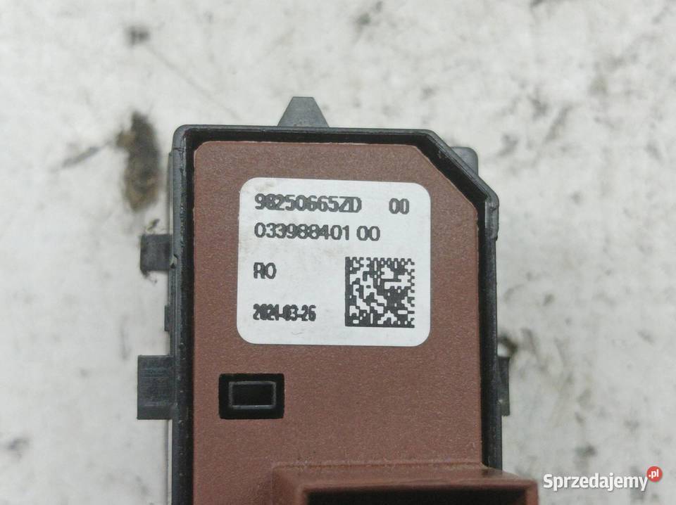 PRZEŁĄCZNIK FOTELA 98250665ZD Peugeot 2008 II świętokrzyskie