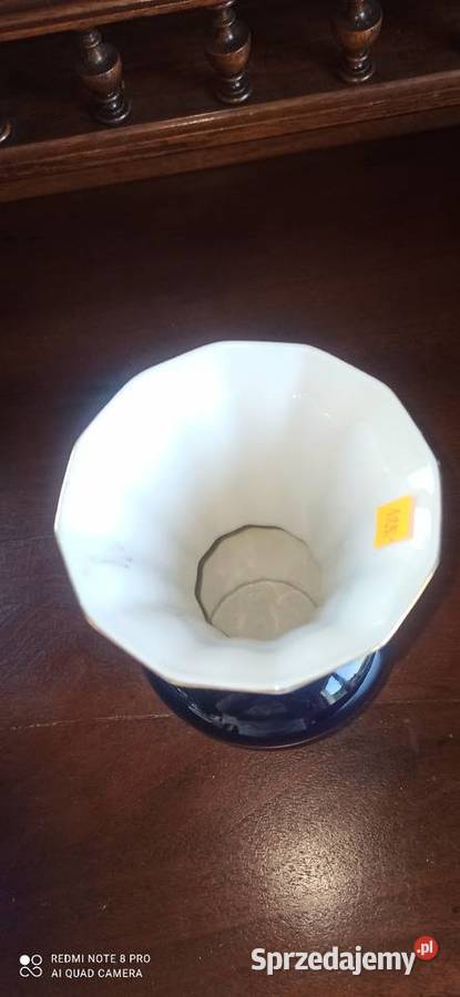 Wazon z kobaltem PM Import Szlachetna piękna Gdańsk