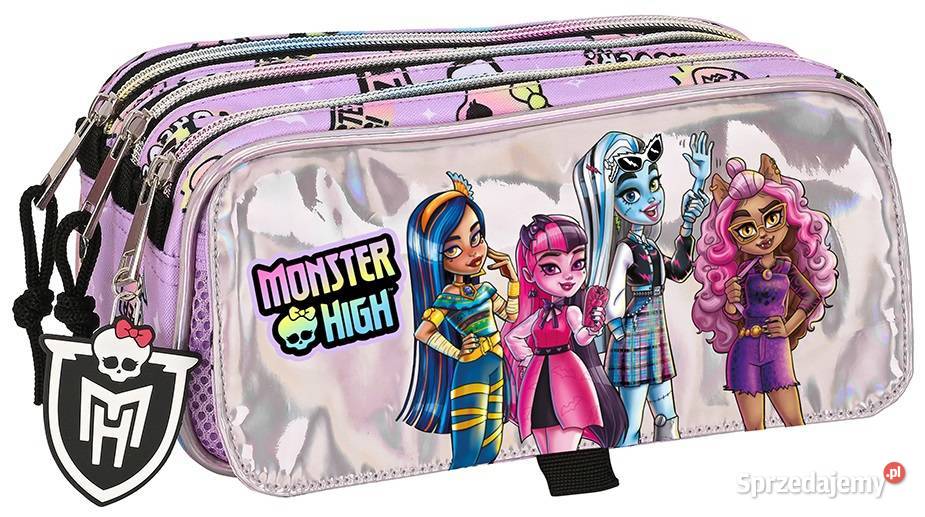 Piórnik 3 przegrody MONSTER HIGH BEST BOOS Kielce