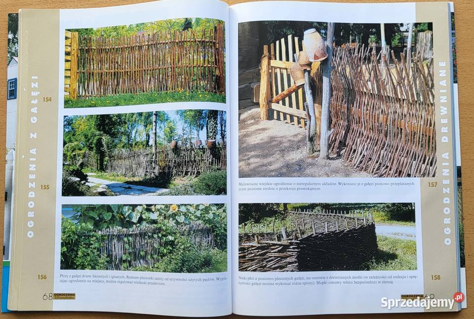 Katalog Ogrodzenia z drewna kamienia metalu lubelskie Włodawa sprzedam
