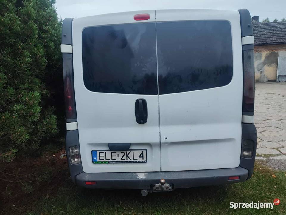 Renault Trafic uszkodzony silnik Renault Poddębice