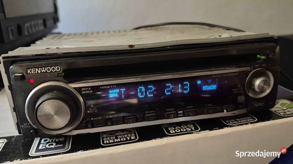 Kenwood KDCW3534 MP3 Radio samochodowe Łódź
