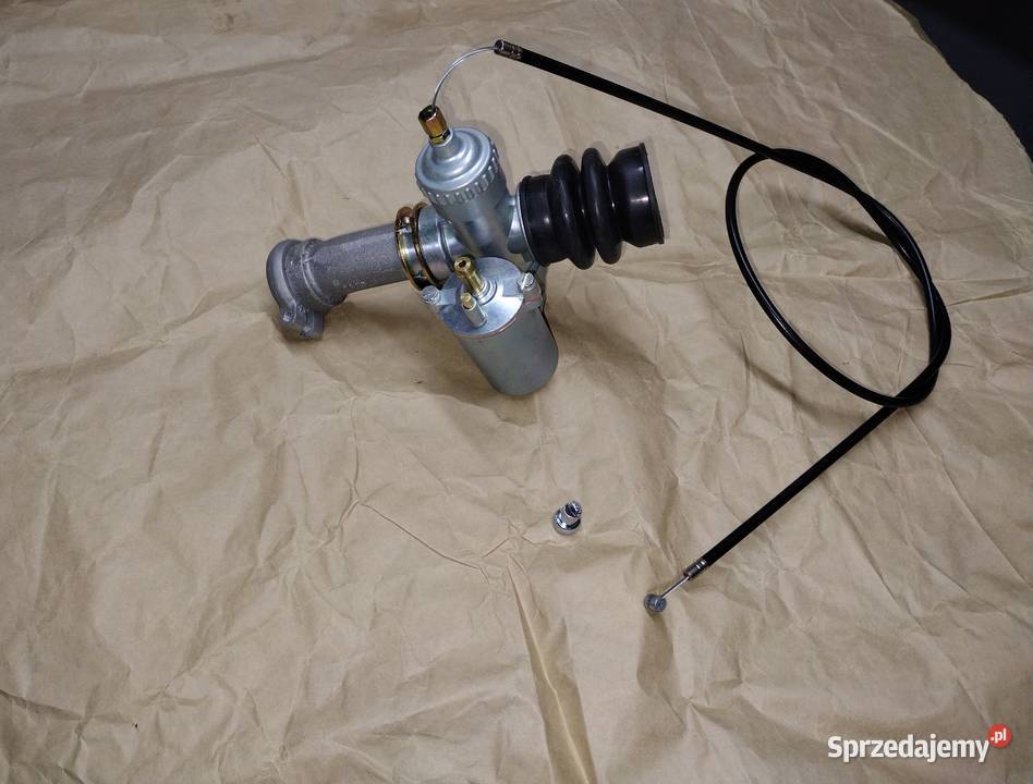 Gaźnik G20 Komplet króciec linka obsada linkguma Łańcut