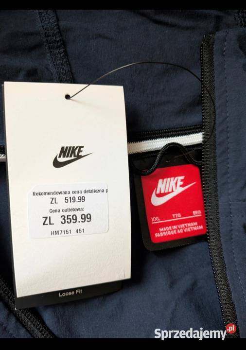 Nowa kurtka Nike XXL Września sprzedam