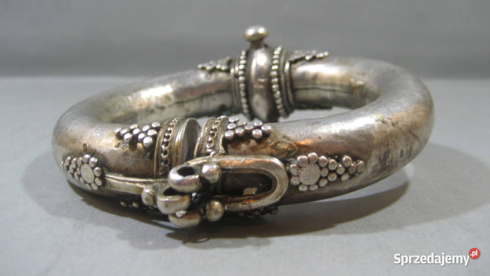 Bransoleta Orientalna Srebrna 121 gr Warszawa