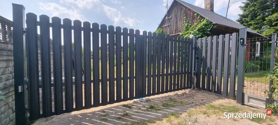 Ogrodzenia SZTACHETOWE bramyfurtkiprzęsła Pabianice