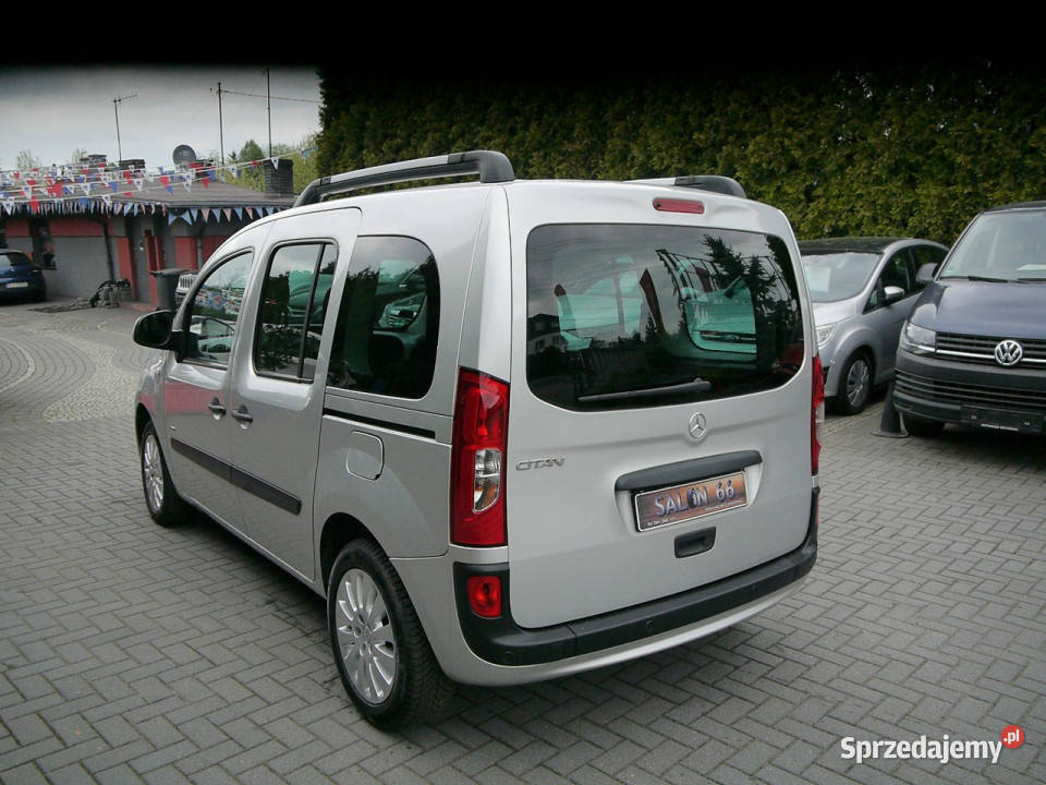 Mercedes Citan Tourer 15d 5os bez rdzy i korozji przyciemniane szyby śląskie Częstochowa