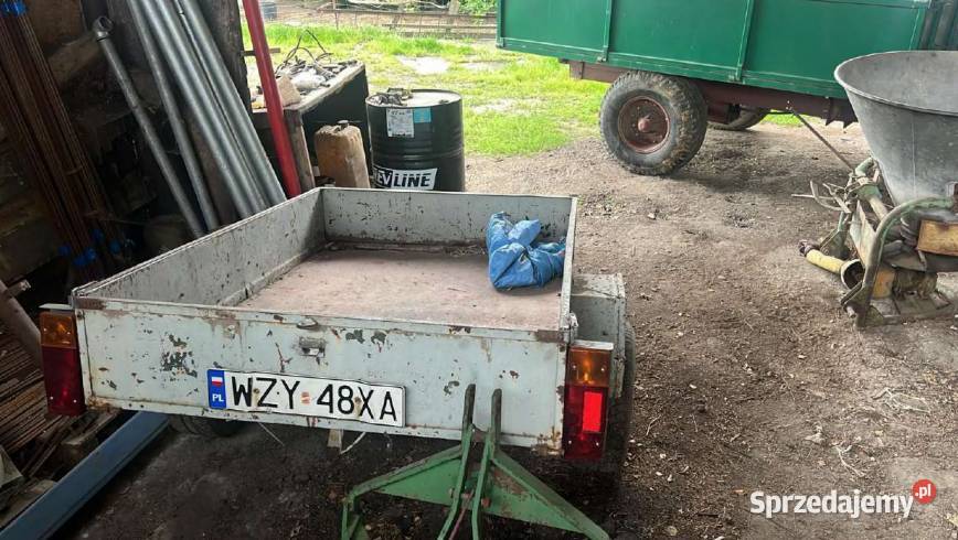 12 udziału przyczepa lekka SAM 2002 r syndyka Grabce Józefpolskie