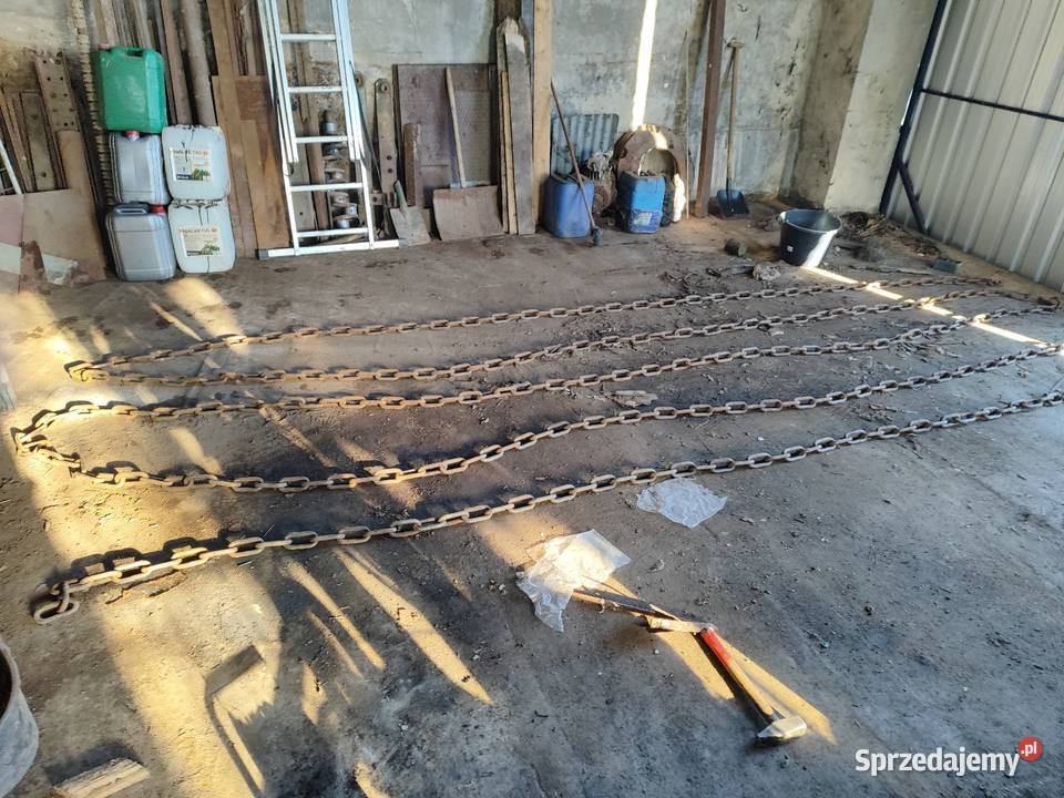 Łańcuch wyciągu obornika kujawsko-pomorskie Zaduszniki