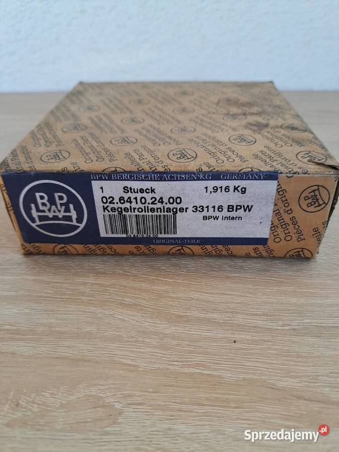 BPW Łożysko koła 0264102400 Układ napędowy Niwka