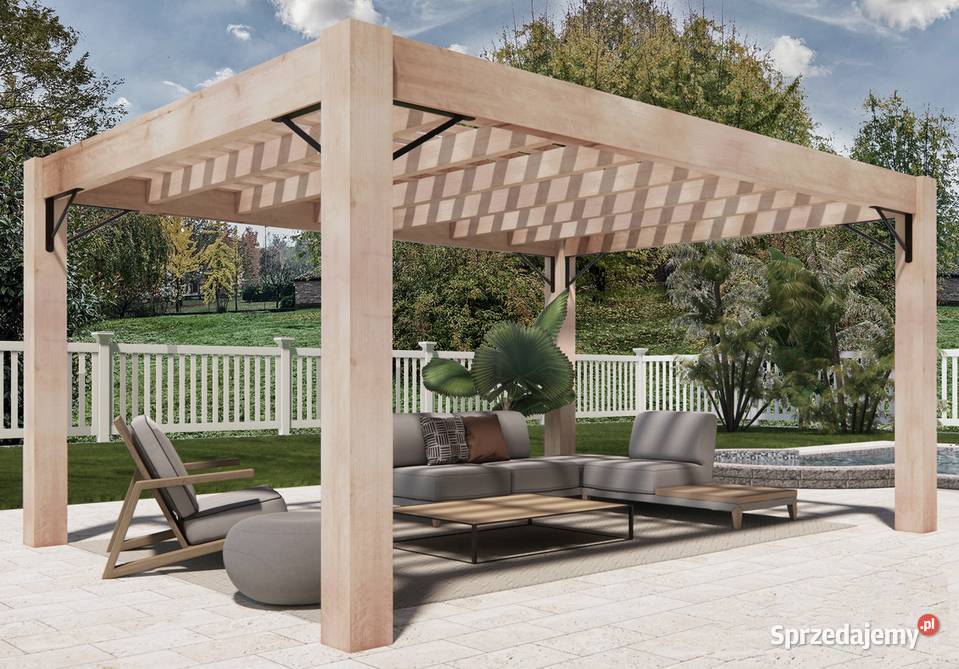 Nowoczesna altana 3x4 pergol Bielsko-Biała