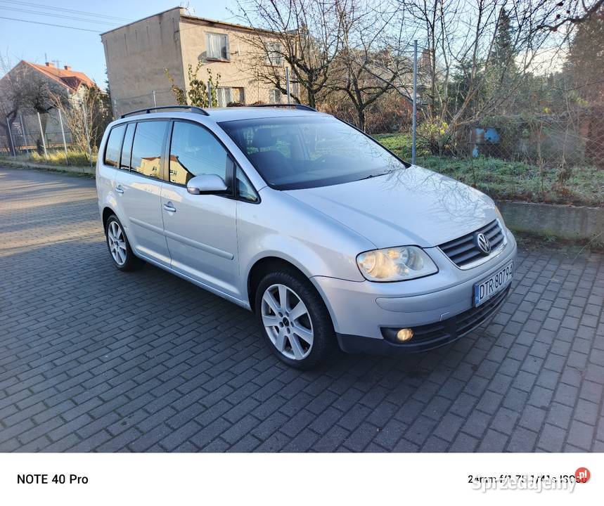 VW Touran 16 Benzyna MPI Lpg dolnośląskie