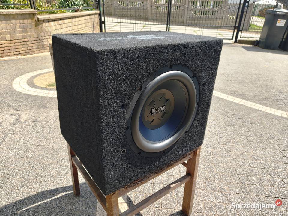 Skrzynia basowa bassowa subwoofer Magnat Xpress skrzynie basowe i tuby Niegowonice