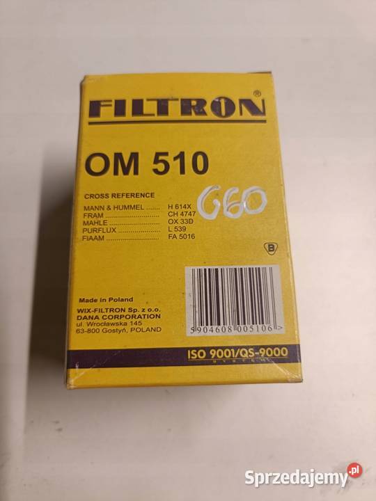 FILTR OLEJU Mercedes 123 190 W460 T1 T1TN T2L Oleju Rudka