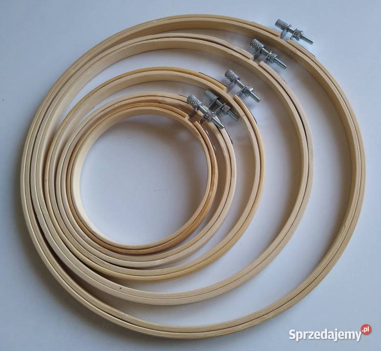 Tamborek tamborki do haftowania Zestaw 5 sztuk pomorskie Gdańsk