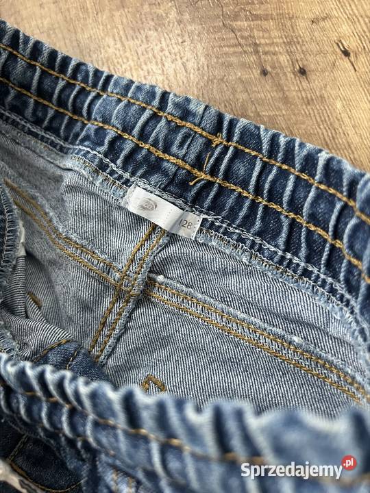 Spodenki chłopięce 128 krótkie spodenki jeansowe chłopiec Spodnie Wyszków