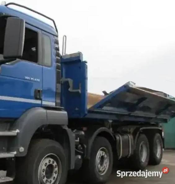 4 osiowa wywrotka 8x4 bordmatic Man TGS EUR 6