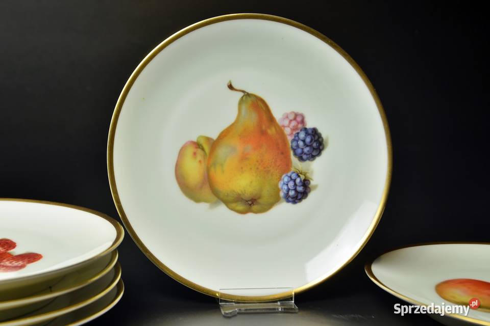 Komplet Talerzy z Owocami ThomasRosenthal Legnica