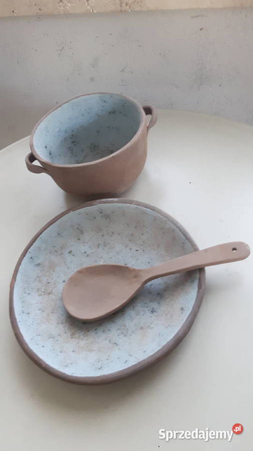 Zestaw ceramiczny ręcznie wykonany mazowieckie Otwock