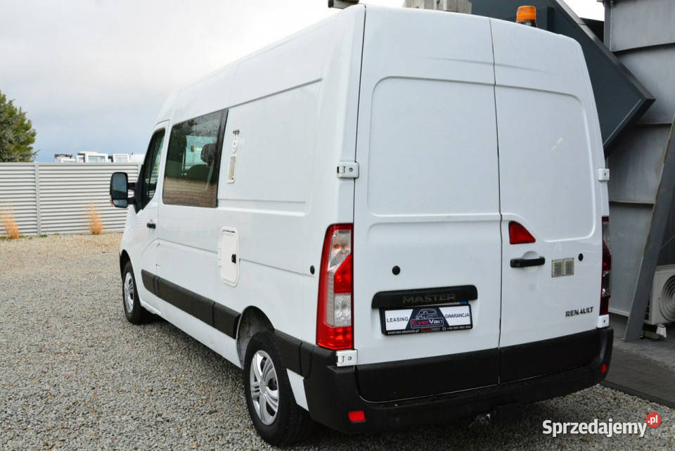 Renault Master średniak 7 osobowy brygadówka ABS mazowieckie Warszawa