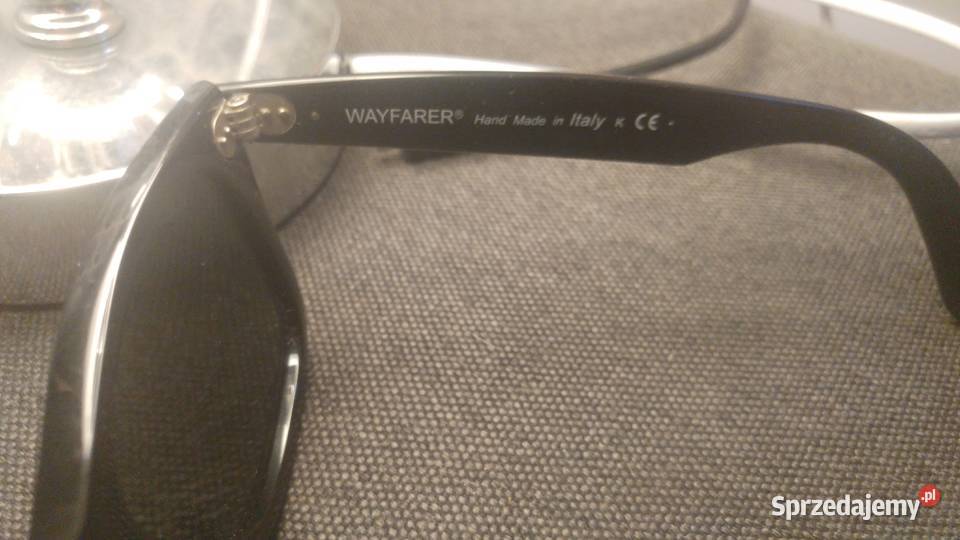 Okulary przeciwsłoneczne marki Ray Ban warmińsko-mazurskie Giżycko