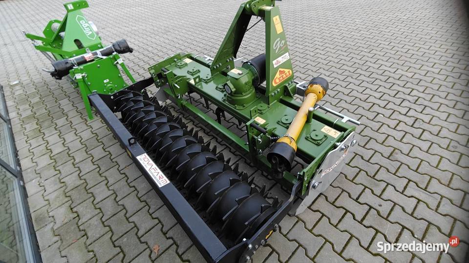 Brona aktywna CELLI sadownicza 2m z wałem packer nieuszkodzony łódzkie Rawa Mazowiecka