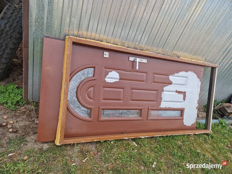 Drzwi z futryną łódzkie Księża Wólka