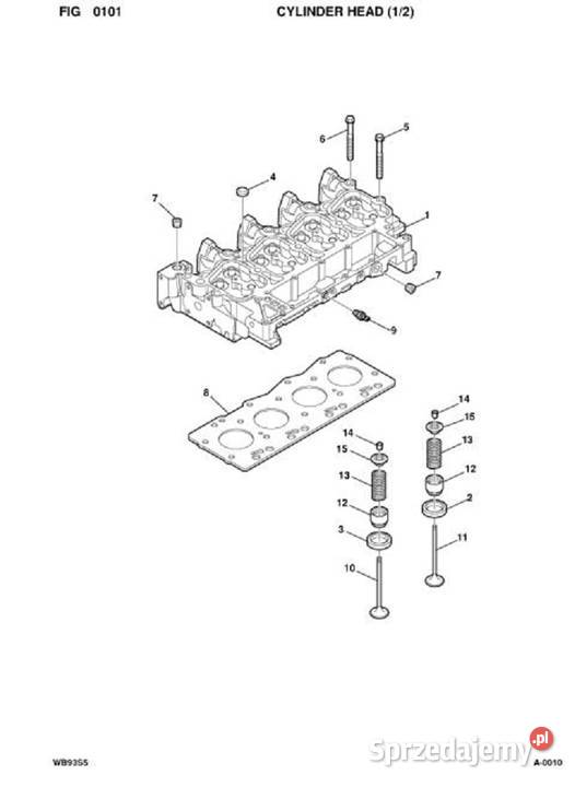 KOMATSU WB93S5 KATALOG CZĘŚCI motoryzacja, transport świętokrzyskie Kielce
