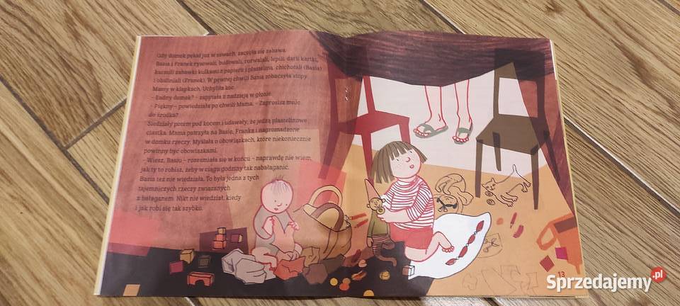 Książeczka dzieci Basia i bałagan STAN