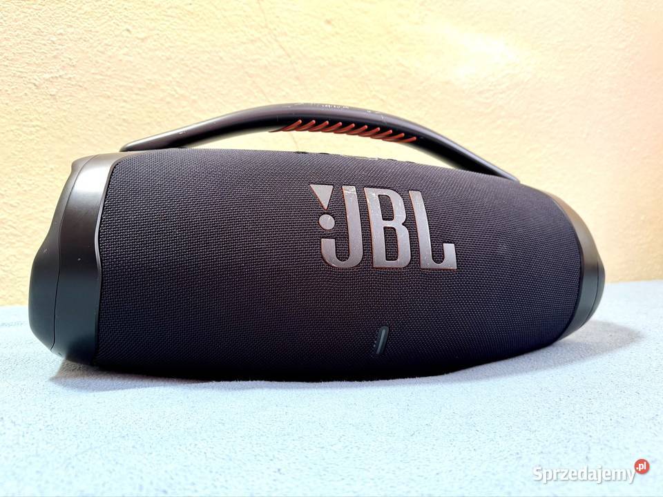 Potężny przenośny głośnik JBL Boombox 3 czarny mazowieckie