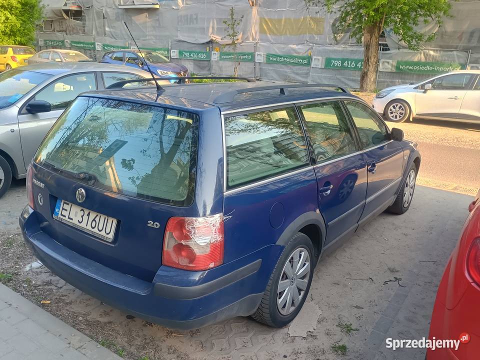 VW Passat B5 FL 20 benzyna LPG 115 2001 automat Rok produkcji 2001 Łódź sprzedam