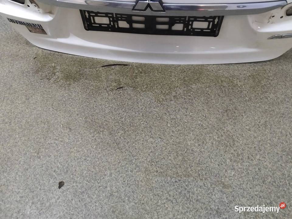 KLAPA TYŁ SZYBA W37 Mitsubishi ASX I 2010 świętokrzyskie