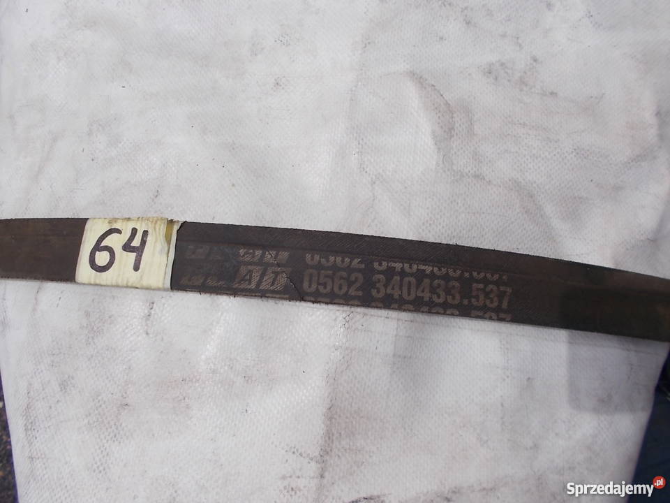 Pasek klinowy Fiat 0562 340 433 537 Spławie