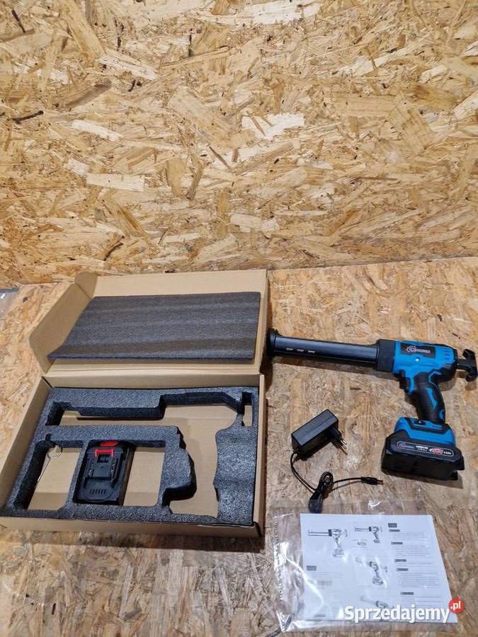 PISTOLET WYCISKACZ 36V DO MASY KLEJU SILIKONU Do silikonu