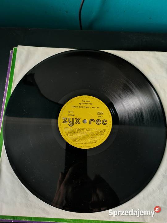 Italo Boot Mix Vol 7 Vinyl 12 ZYX 1986 śląskie