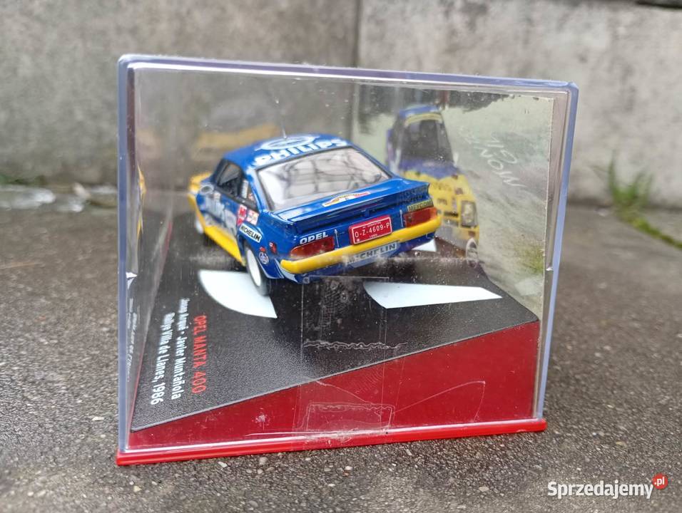 OPEL MANTA 400 Rally cars kolekcja rajdowe model Antyki, Sztuka, Kolekcje