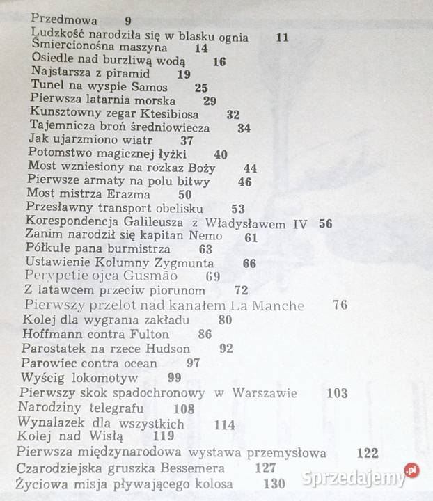 Groźba i nadzieja Sensacje z dziejów techniki B Rok wydania 1987 Chełm sprzedam