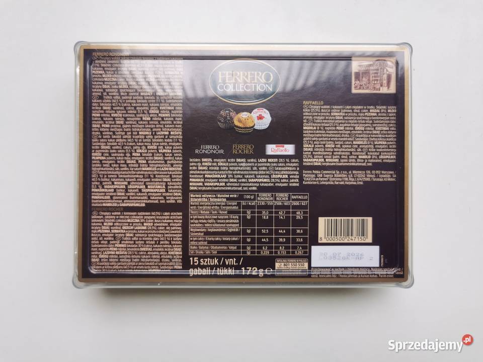 Ferrero Collection kolekcja 15 pralinek Czekolady i czekoladki