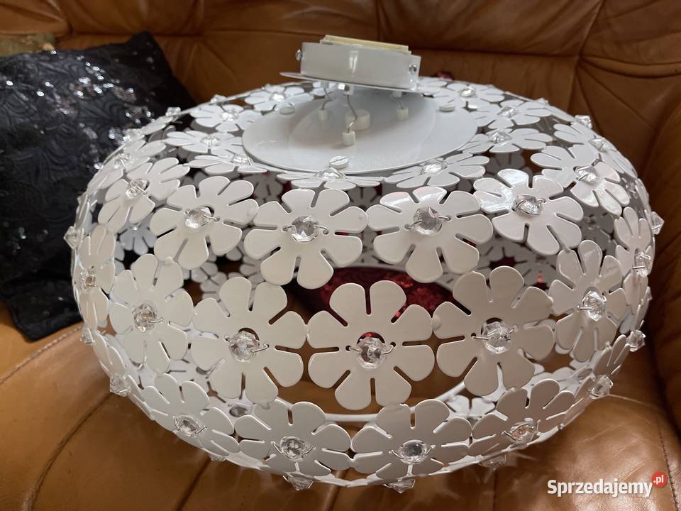 Lampa zyrandol zwis szkło metaloplastyka Bystrzyca Kłodzka sprzedam