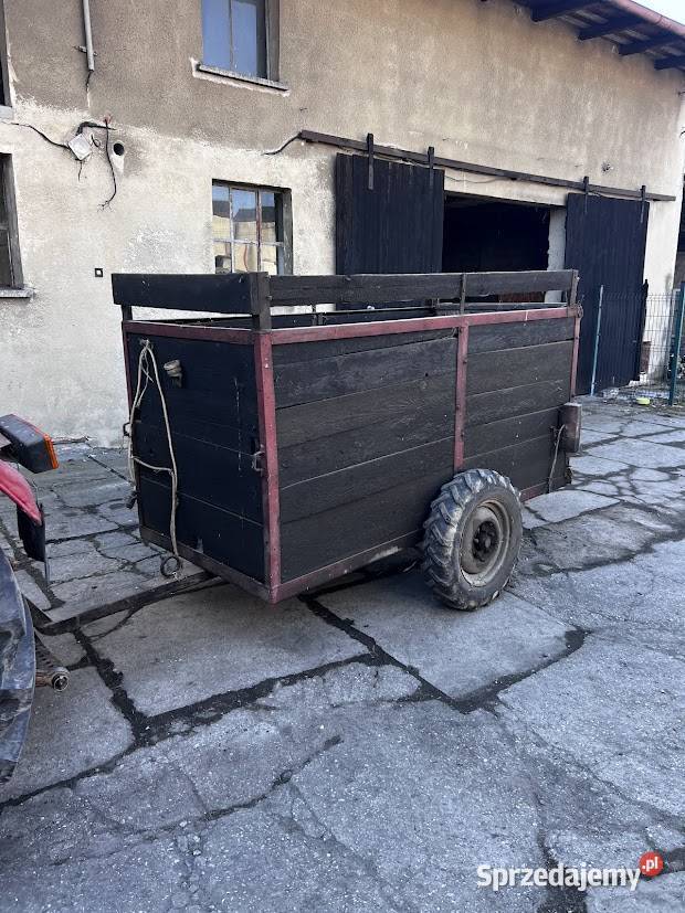 Przyczepa do przewozu zwierząt śląskie Gliwice sprzedam