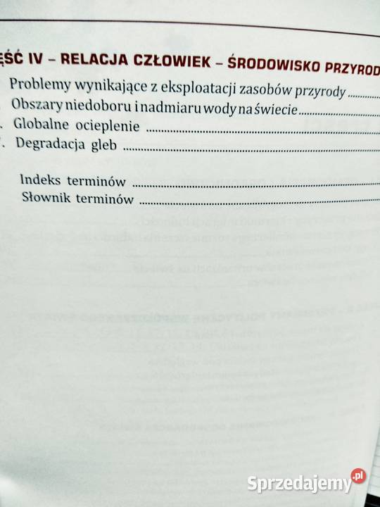 geografia podręcznik Antykwariat Warszawa sprzedam