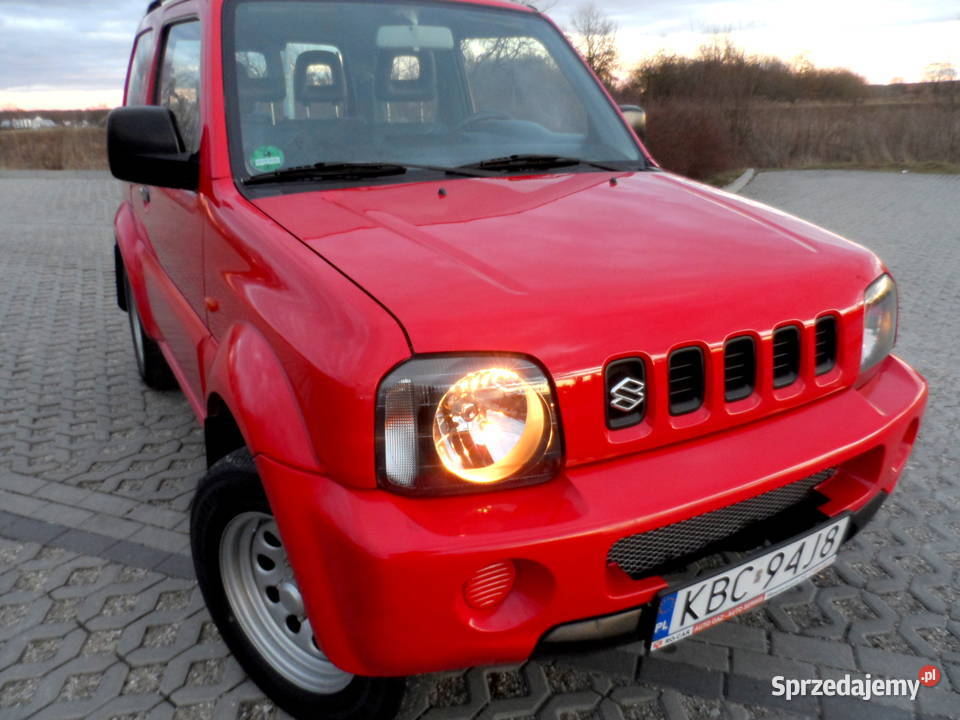 SUZUKI Jimny 1380 4x4 Przebieg 95 Piękny Stan lakier metallic Jimny małopolskie sprzedam