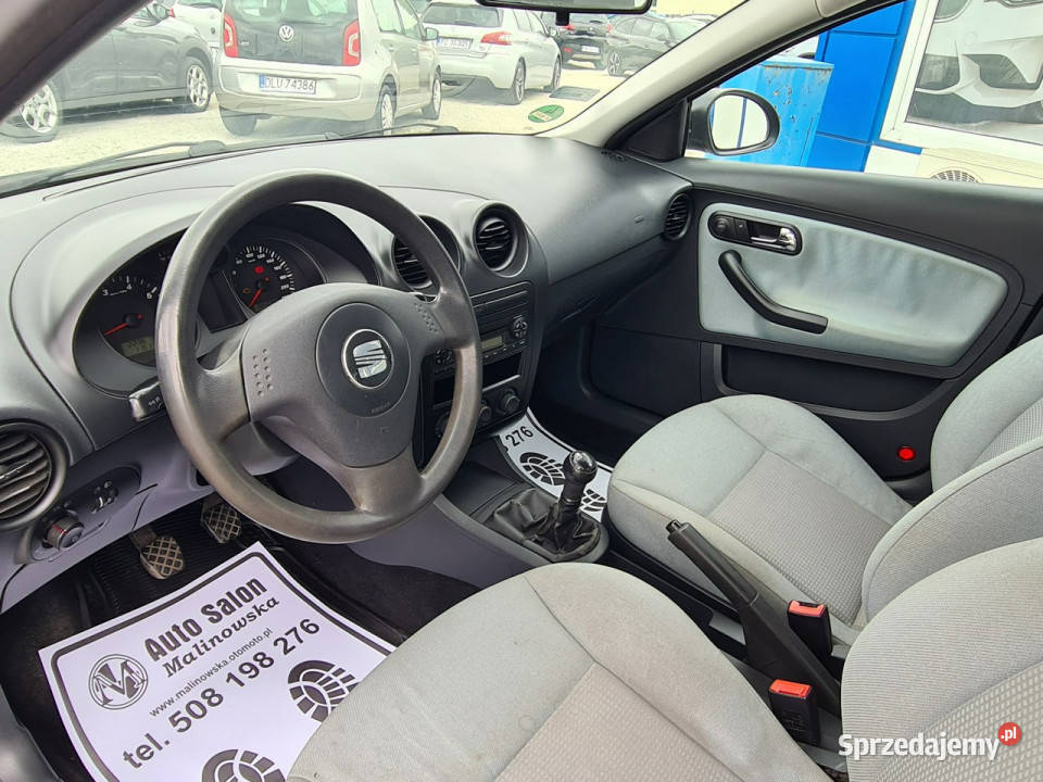Seat Ibiza Klimatyzacja ElSzyby Wspomaganie benzyna Wągrowiec