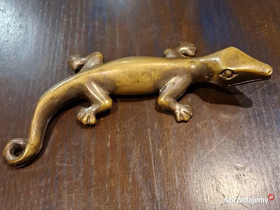 FIGURKA JASZCZURKA Figura rzeźba z Agharta Lublin