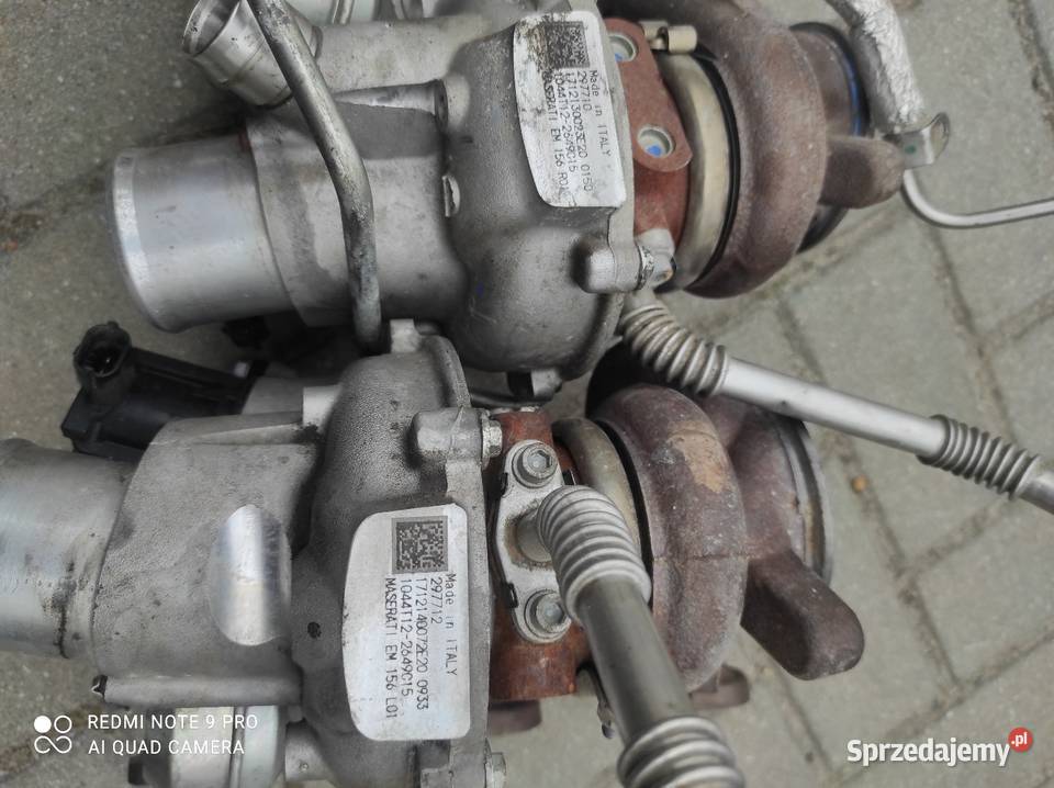 Turbosprężarka miska olejowa Maserati 30v6 osobowe mazowieckie