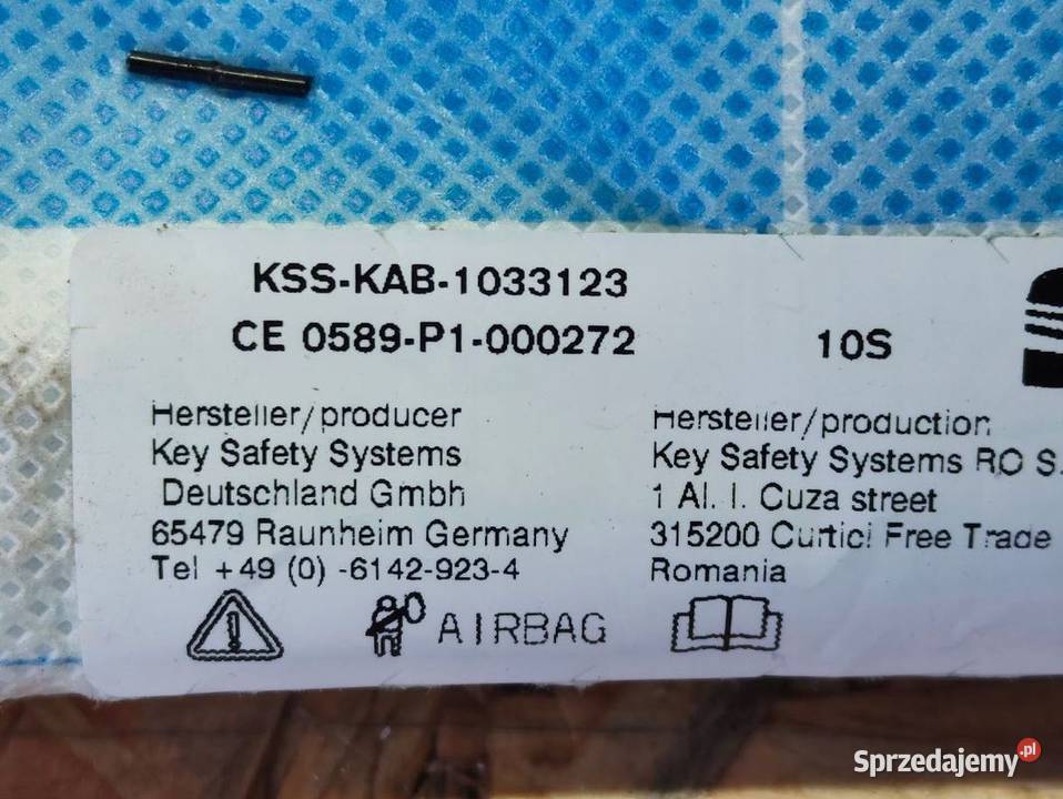 Kurtyna Airbag Seat Leon III Kombi Prawa Pleszew