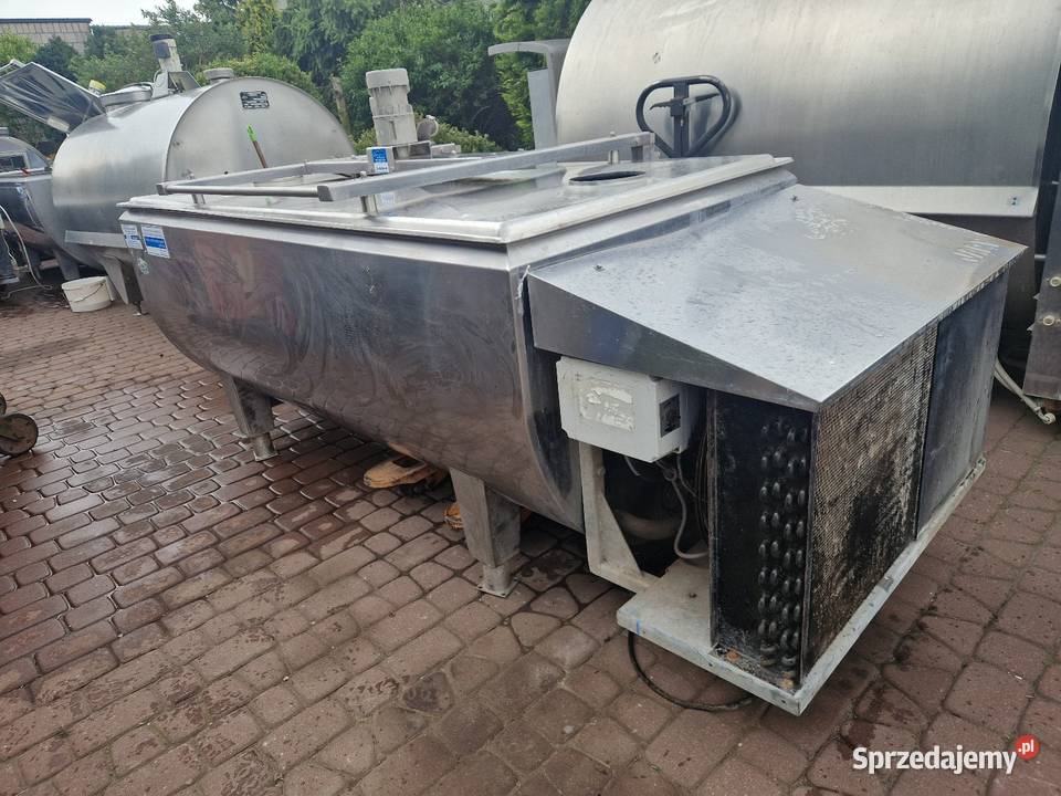 Schładzalnik do mleka 1000l Japy Hodowla bydła mazowieckie