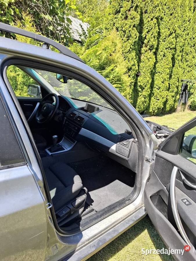 Bmw x3 2007r bez silnika uszkodzony X3 Lublin