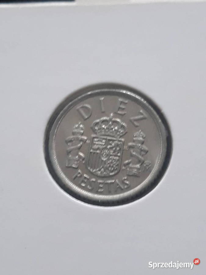 10 Pesetów Hiszpania 1984 r Konin