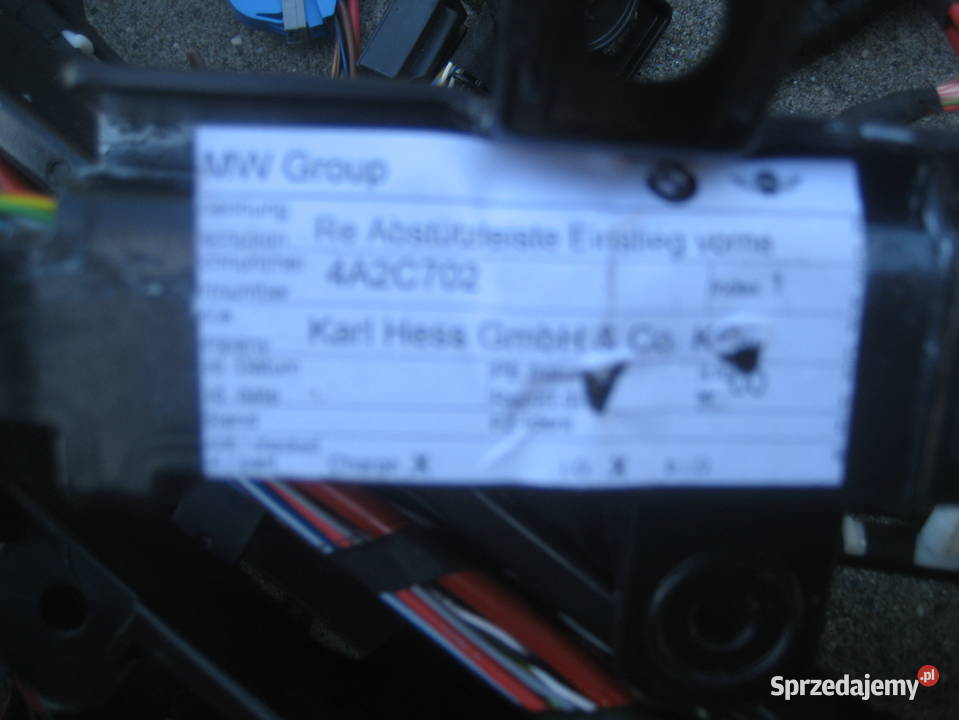 bmw f40 instalacja wiązka przewodów wnętrza Rakoniewice sprzedam